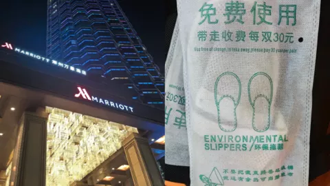 常州万豪酒店拖鞋