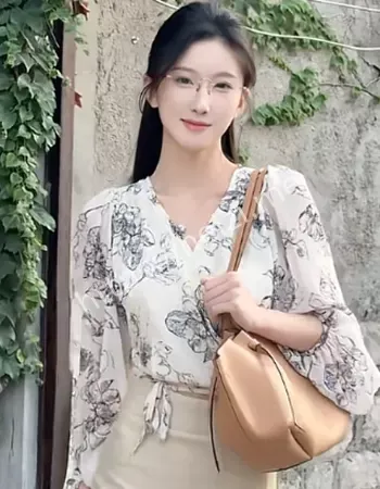 街拍写真美女