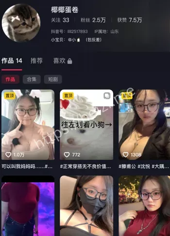 反差福利姬
