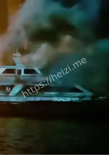 豪华游艇火灾