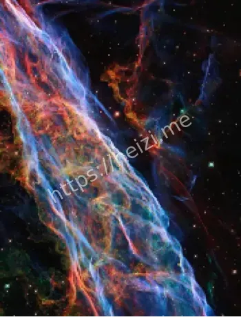 哈勃捕捉神明触碰星辰