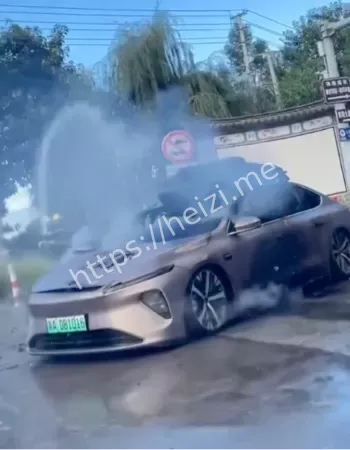 电池主板突发故障起火细节