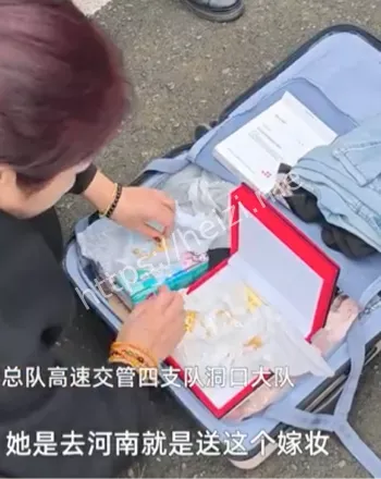 高速行李箱掉落处置