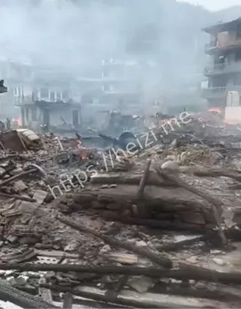 溆浦北斗溪镇突发火灾事件