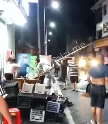 无辜店主被打成重伤