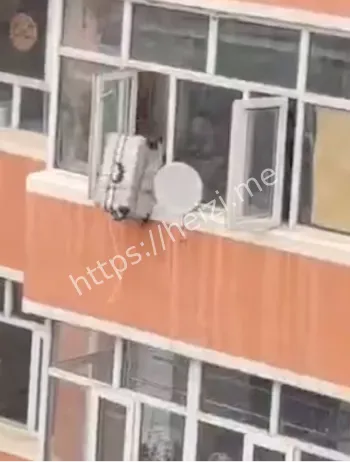 女婿清理垃圾车三趟拉不完过程