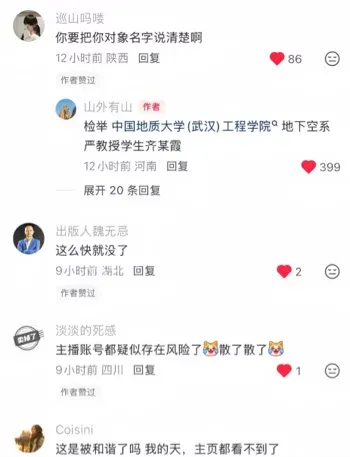 齐姝霞出轨导师事件