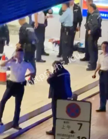 现场监控画面曝光