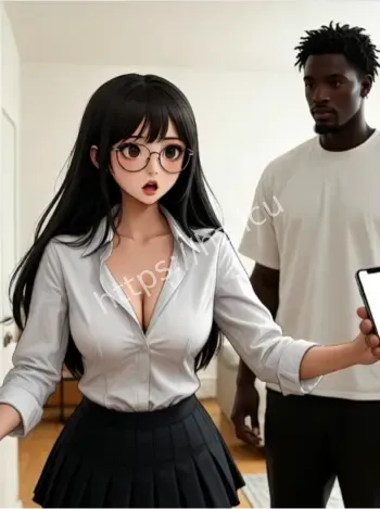 送外卖vlog撞见黑人男友