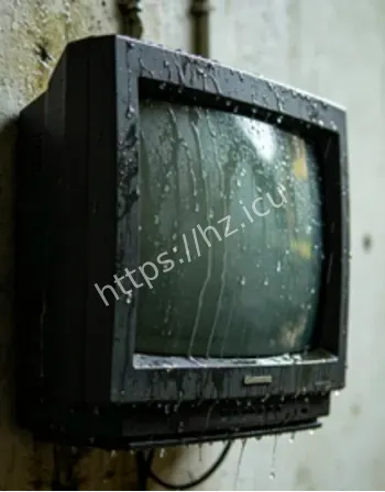 孔鳐损毁电视机