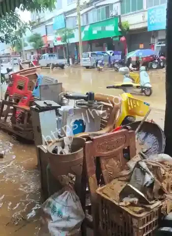 巴马3小时暴雨