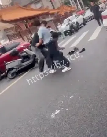 电动车追尾事件
