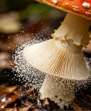 深山野生菌类自然奇观